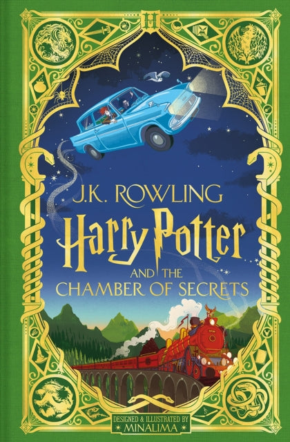 Harry Potter and the Chamber of Secrets by J.K. Rowling : MinaLima Edition