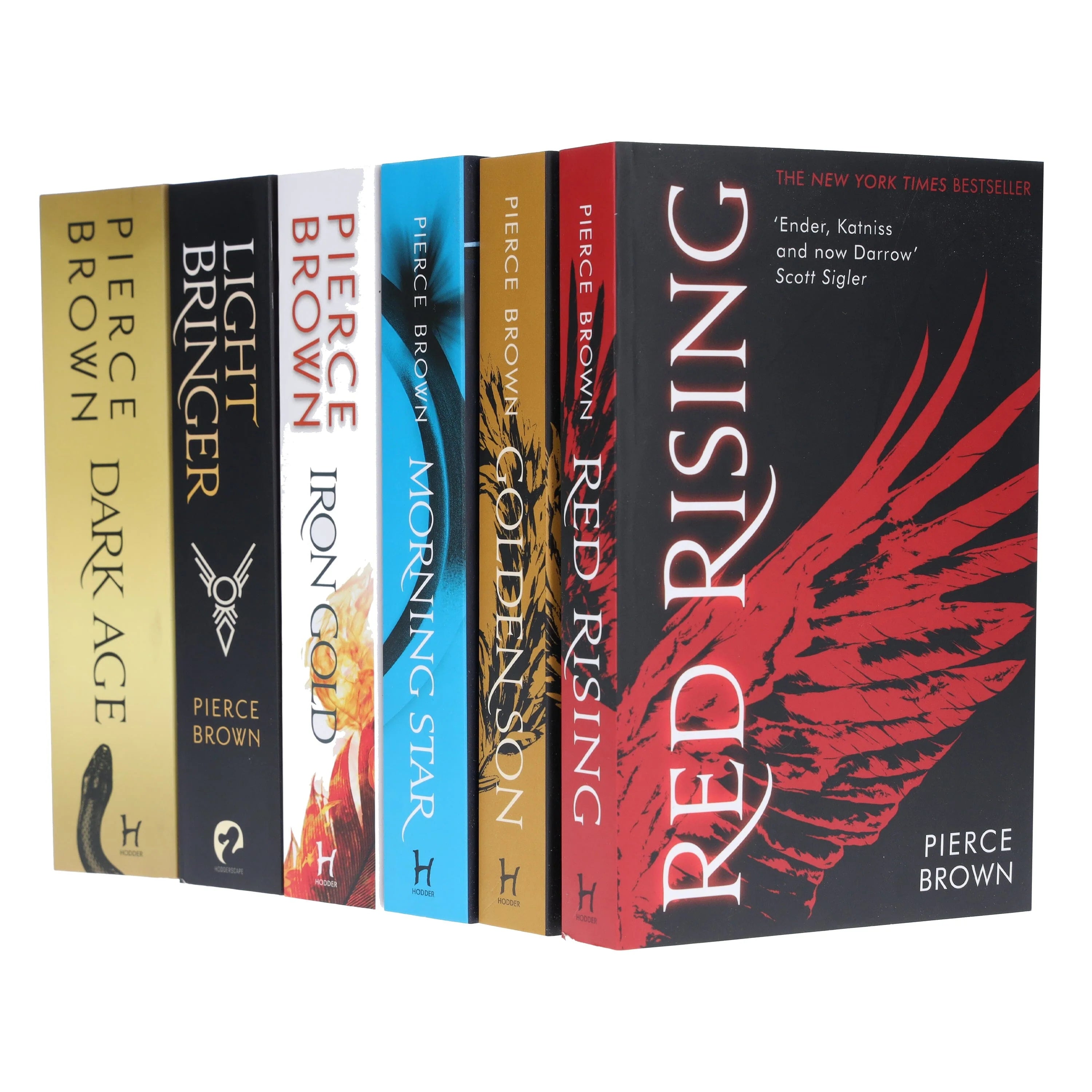 Red rising series by Pierce Brown