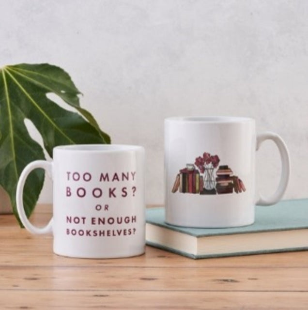 'Too Many Books' Relatable Mug