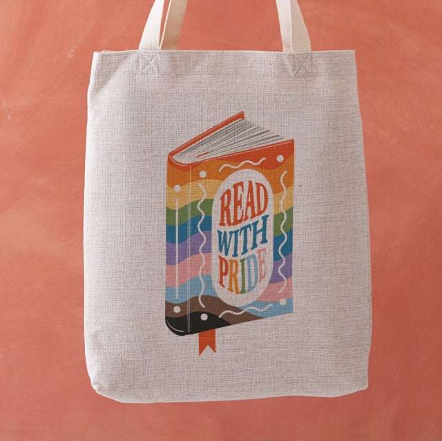 Read With Pride - Book Illustration Tote Bag