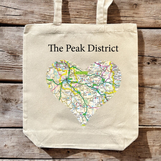 OS Map Premium Canvas tote Bag - National Park series