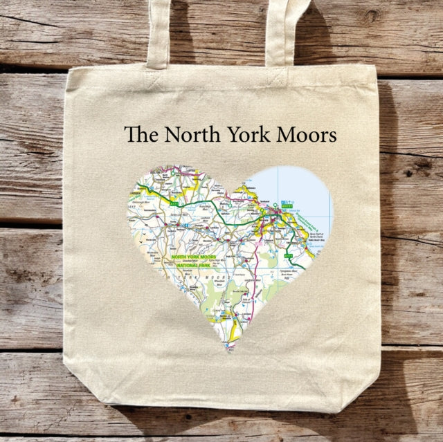 OS Map Premium Canvas tote Bag - National Park series