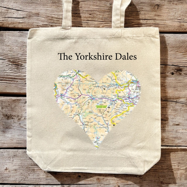 OS Map Premium Canvas tote Bag - National Park series