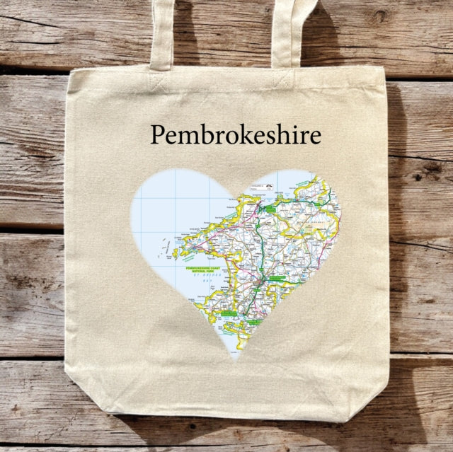 OS Map Premium Canvas tote Bag - National Park series
