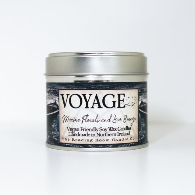 Voyage- Scented Soy Candle- Marine Florals and Sea Breeze