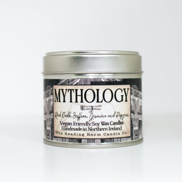 Mythology- Scented Soy Candle- Rich oudh, Saffron, Jasmine and Papyrus