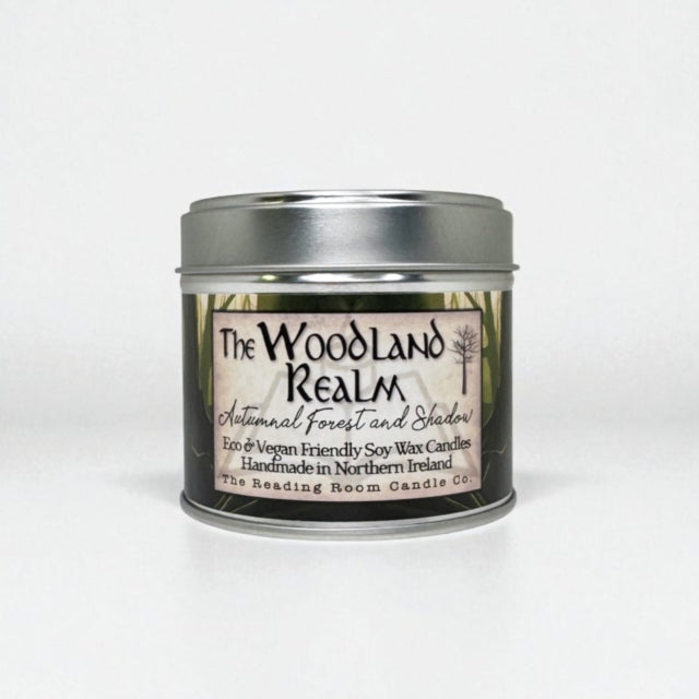Woodland Realm - Scented Soy Candle - Autumnal Forest and Shadow