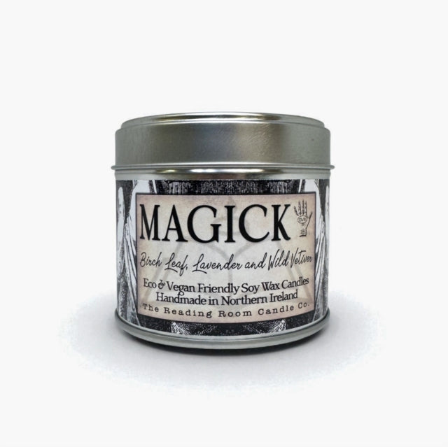 Magick- Scented Soy Candle - Birch Leaf, Lavender and Wild Vetiver