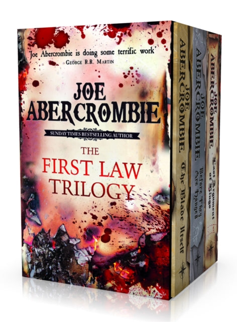 The First Law Trilogy boxset: The Blade Itself, Before They Are Hanged, Last Argument of Kings