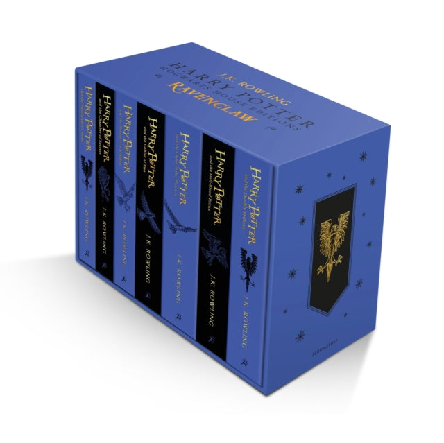 Harry Potter Ravenclaw House Editions (Hardback or Paperback) Box Set