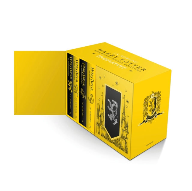 Harry Potter Hufflepuff House Editions (Hardback or Paperback) Box Set