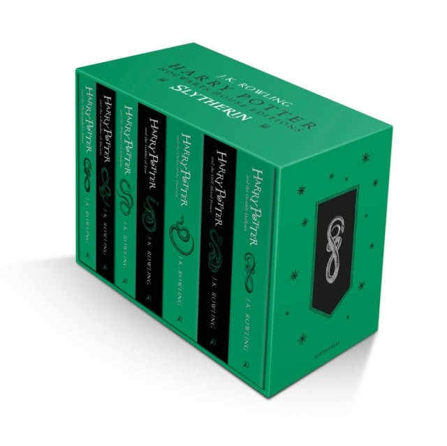 Harry Potter Slytherin House Editions (Hardback or Paperback) Box Set