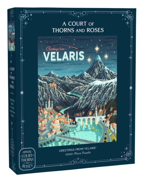 Pre-Order A Court of Thorns and Roses Official Greetings from Velaris 1000-Piece Puzzle
