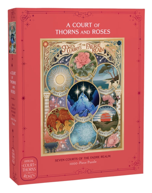 Pre-Order A Court of Thorns and Roses Official Seven Courts of the Faerie Realm 1000-Piece Puzzle