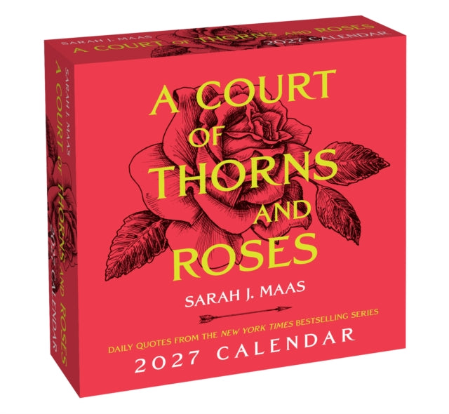 Pre-Order A Court of Thorns and Roses 2027 Day-to-Day Calendar