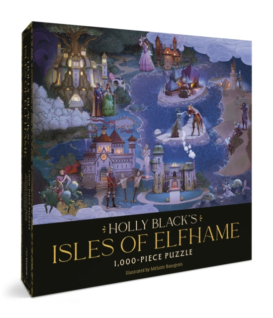 Holly Black's Isles of Elfhame 1,000-Piece Puzzle : A World of Faerie Jigsaw Featuring Characters from The Cruel Prince