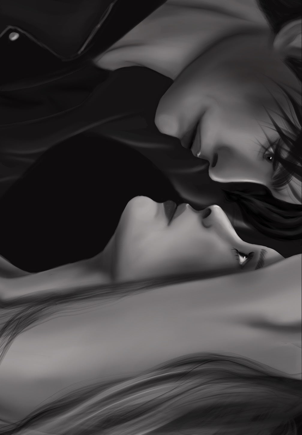 Moonlit Awakening by Emile Sodyte signed edition