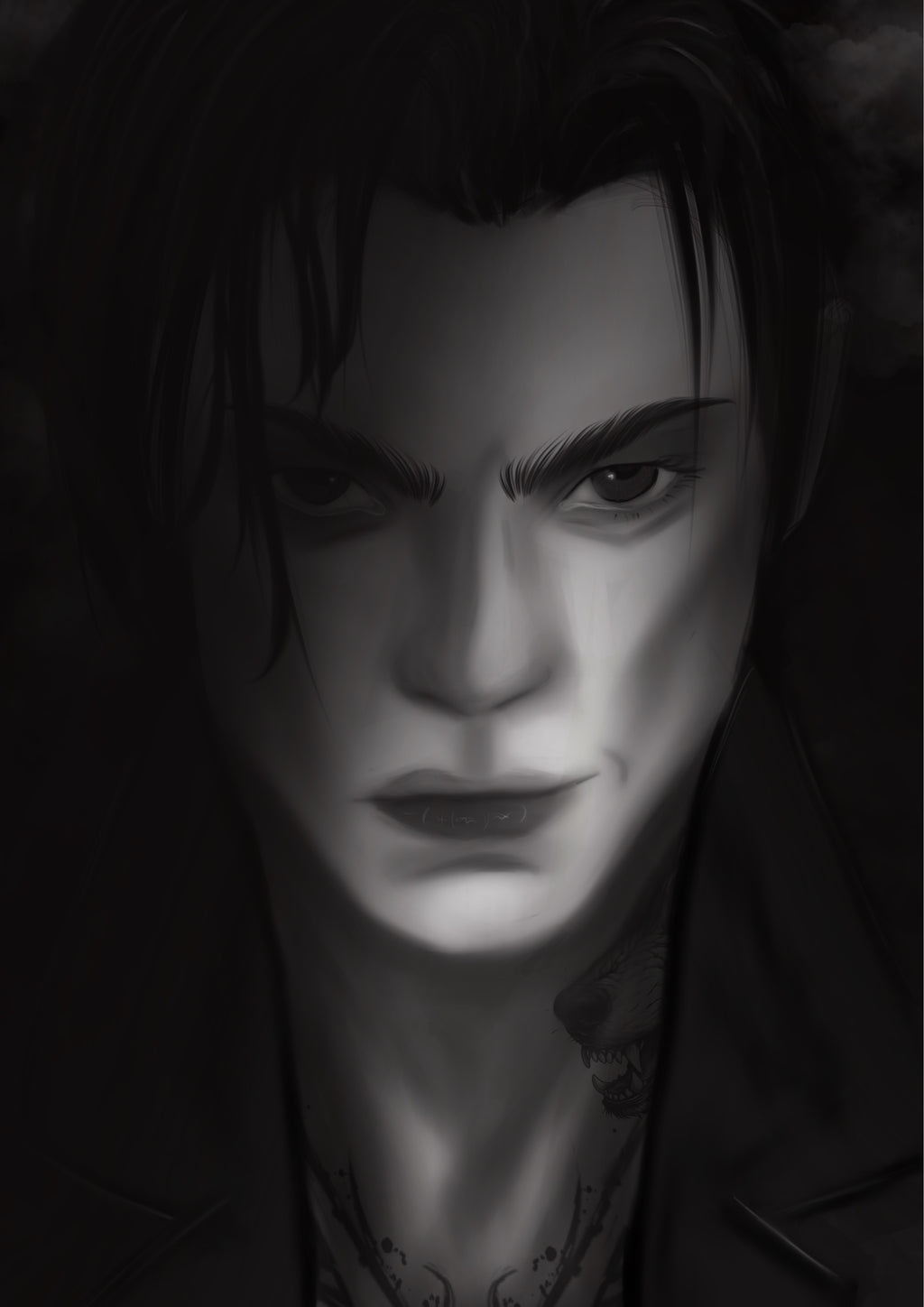 Moonlit Awakening by Emile Sodyte signed edition